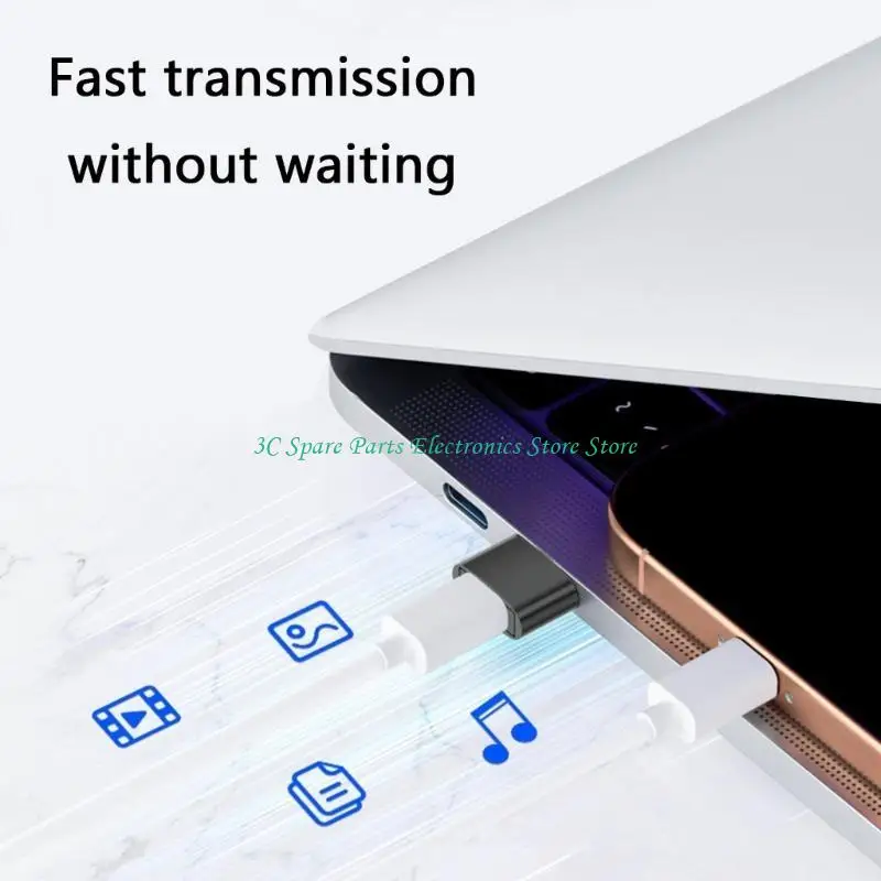 SZ Type C to USB 3.1 Adapter High Speed Data Transfer for Efficient Charging Use