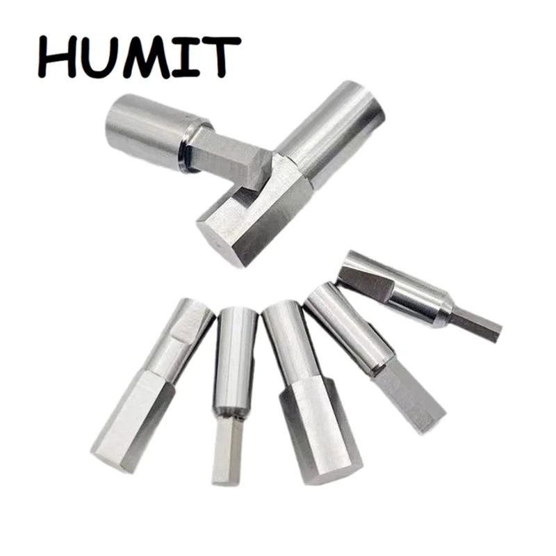 Imagem -03 - Soco de Brocha Rotativa de Hexágono Parafuso Quadrado Torx Suporte de Ferramenta de Perfuração de Bit Spline Cortador de Cobertura Girado