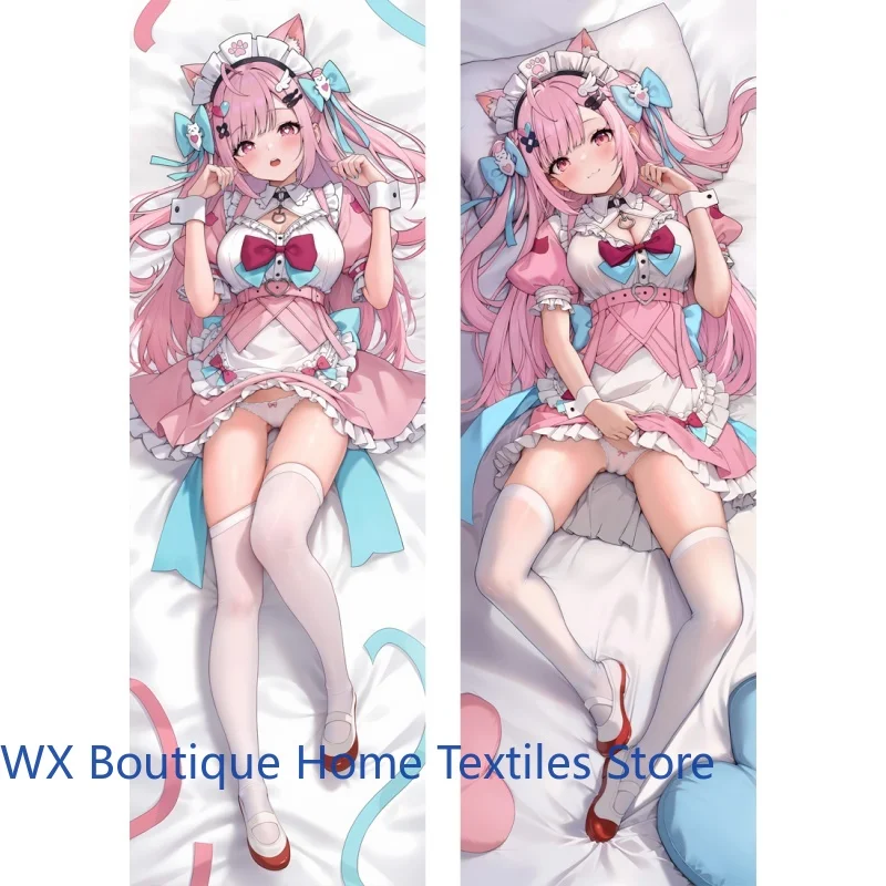 

Vtuber Yuuki Sakuna Cosplay Hugging Body Pillowcase Long Dakimakura Cover