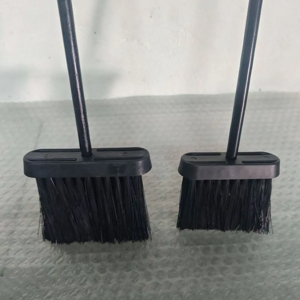 Efficient Fireplace Brush And Metal Rod Kit Chimney Sweep Scrubber For Wood Stove Fire Pit Ash Cleaning Maintenance