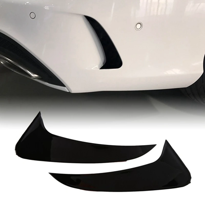 Rear Bumper Spoiler Side Canard For Mercedes Benz C Class Estate S205 C180 C200 AMG