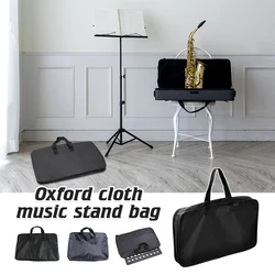 Music Stand Pack Waterproof Oxford Cloth Folding Sheet Stand Bag Tripod Stand Holder Case Musical Instruments Carrying Bags