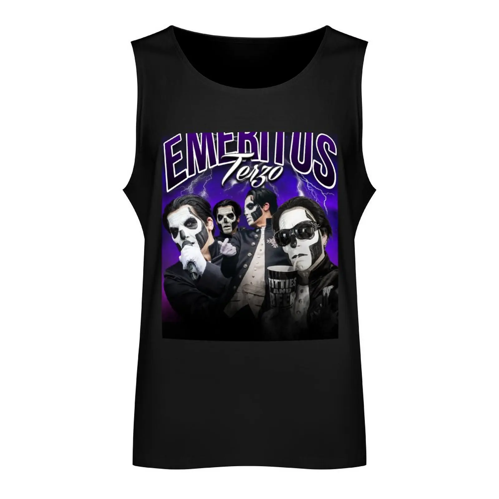 Terzo Emeritus - 90s Tank Top Design Tank Top gym for men Short sleeve mens clothing