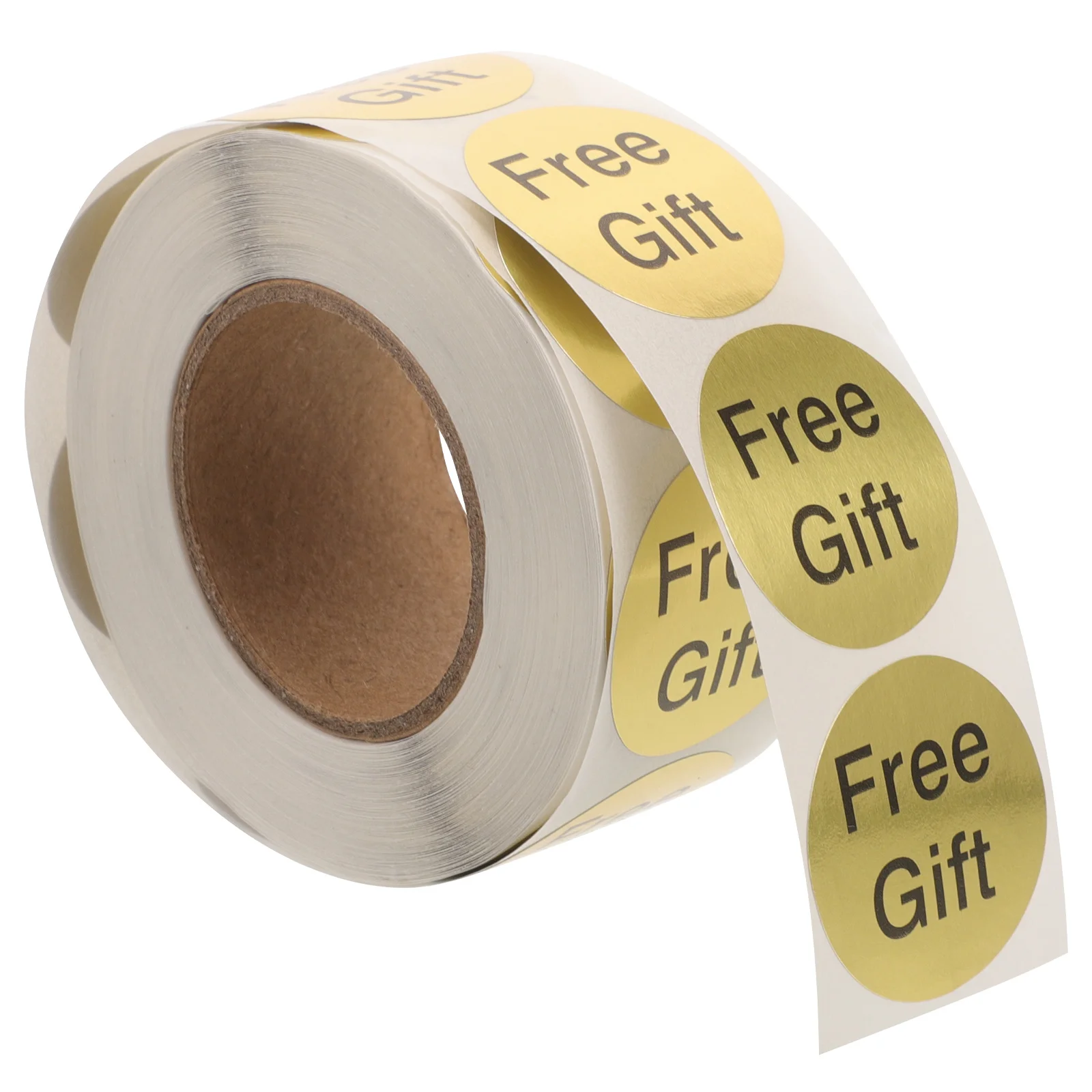 500Pcs Free Gift Stickers Adhesive Customer Appreciation Labels for Business Elegant Gift Packaging Customer Appreciation Labels