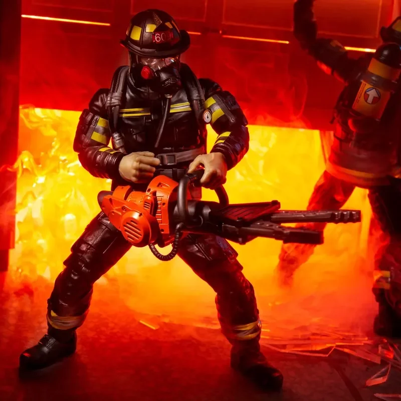 Authentic product，Newly-made，Special Offer Spot, Hasbro, Special Forces, Firefighter Search Rescue Firefighter 6 Inch