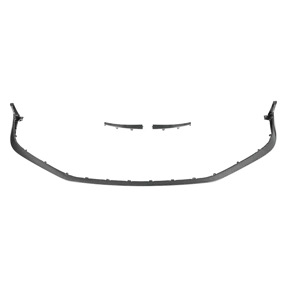 For 17-19 Porsche 911 Dry Carbon Replacement Carbon Fiber 991.2 GT3 Front Lip Three-Piece Set