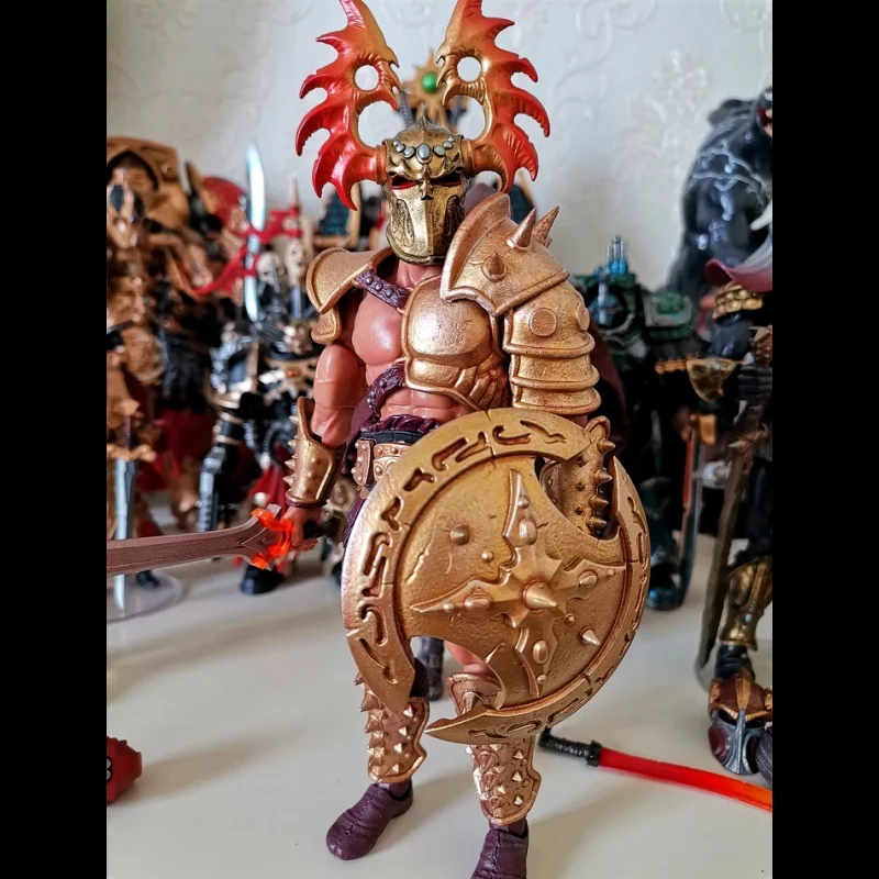 [Auf Lager] Harbinger Studios Savage Crucible Wave 2 Jaeger Nashom Krieger Whoman Barbarian Actionfigur Anime Modell Spielzeug Geschenk