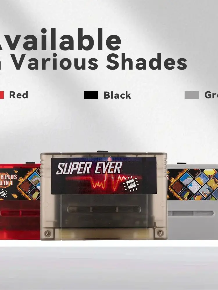 Nouveau Super DSP SNES SFC prend en charge avec carte mémoire 8G TF pour accessoires de Console SNES SFC