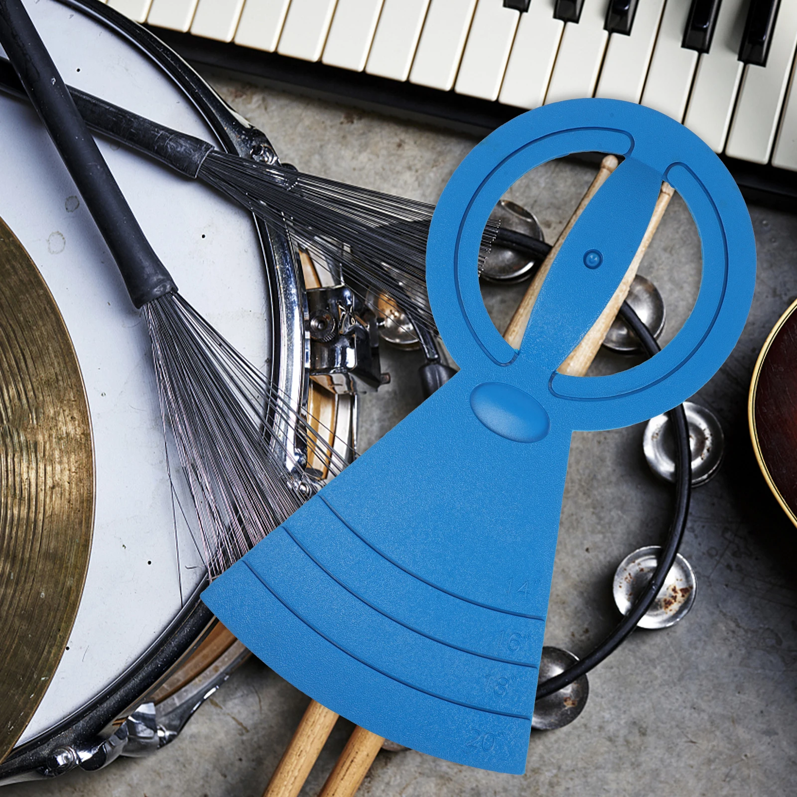 

Noise-absorbing Pad Quiet Practice Bass Drum Cymbal Mute Pads Portable Silencer Muffler Rubber Acoustic
