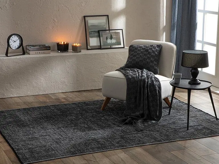 

ENGLISH HOME Polyester Cotton Carpet, Traditional Soft Bedroom Kitchen Floor Covering, Luxury Comfortable Living Room Rug
