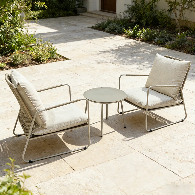 Season Sofa Set Patio Sofa Chair Set Comfortable Stylish Outdoor Two Seater Waterproof All