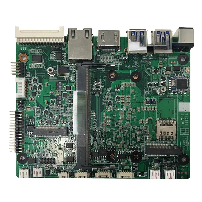 6th/7th/8th gen. I3/I5/I7 CPU based NUC Motherboard Single Board Computer Embedded Motherboard ENC-3898 LVDS+HDM(I) Displ