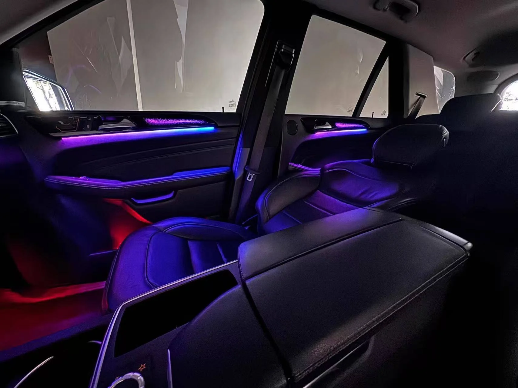 Car Ambient Light for Mercedes-Benz X166 ML/GL/GLE/GLS 64-Color Dynamic LED Auto Interior Atmosphere Accessories Decoration