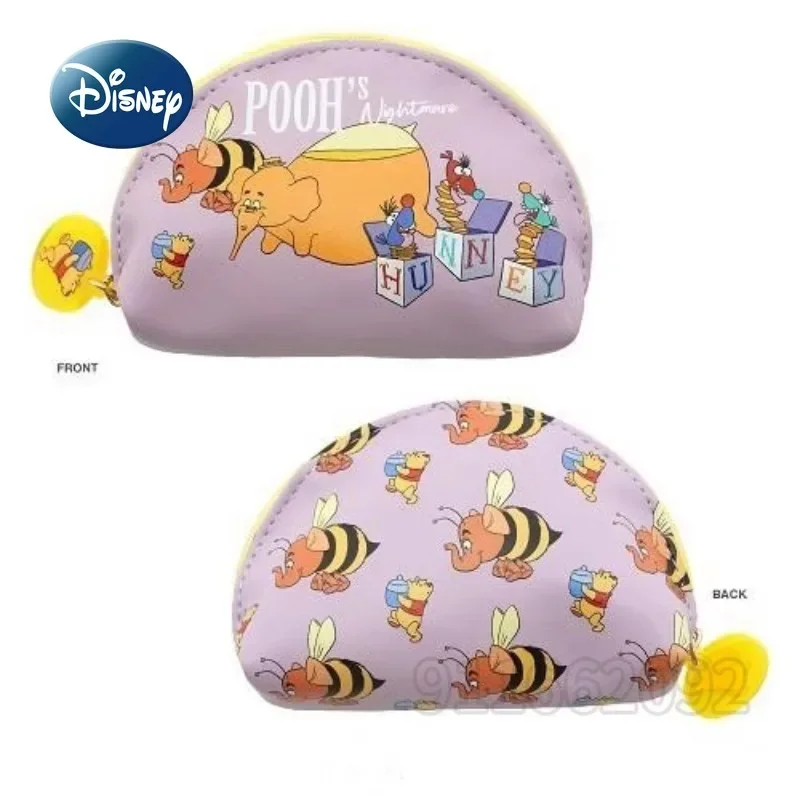 Disney Winnie The Pooh New Cosmetic Bag Cartoon Women\'s Portable Cosmetic Bag 3-piece Set Fashionable Waterproof Storage Bag