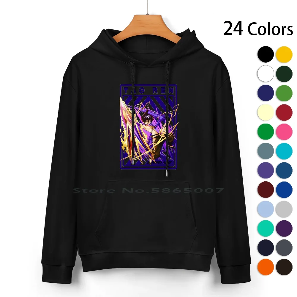 Tao Ren Pure Cotton Hoodie Sweater 24 Colors Amidamaru Shaman King Yoh Shaman King Anime Shaman King King Shaman King Manga Yoh