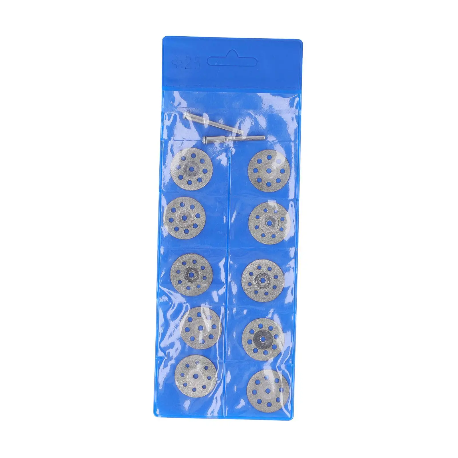 10Pcs Abrasive Cutting Wheels Set for Metal and Plastic with Central Hole Rotary Tool Accessories