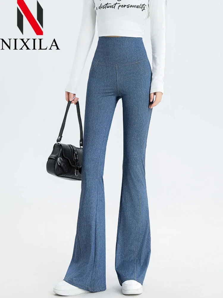 Mallas sexys de cintura alta para mujer, pantalones de Yoga con contracción Abdominal, levantamiento de cadera, moda coreana, ropa femenina, novedad