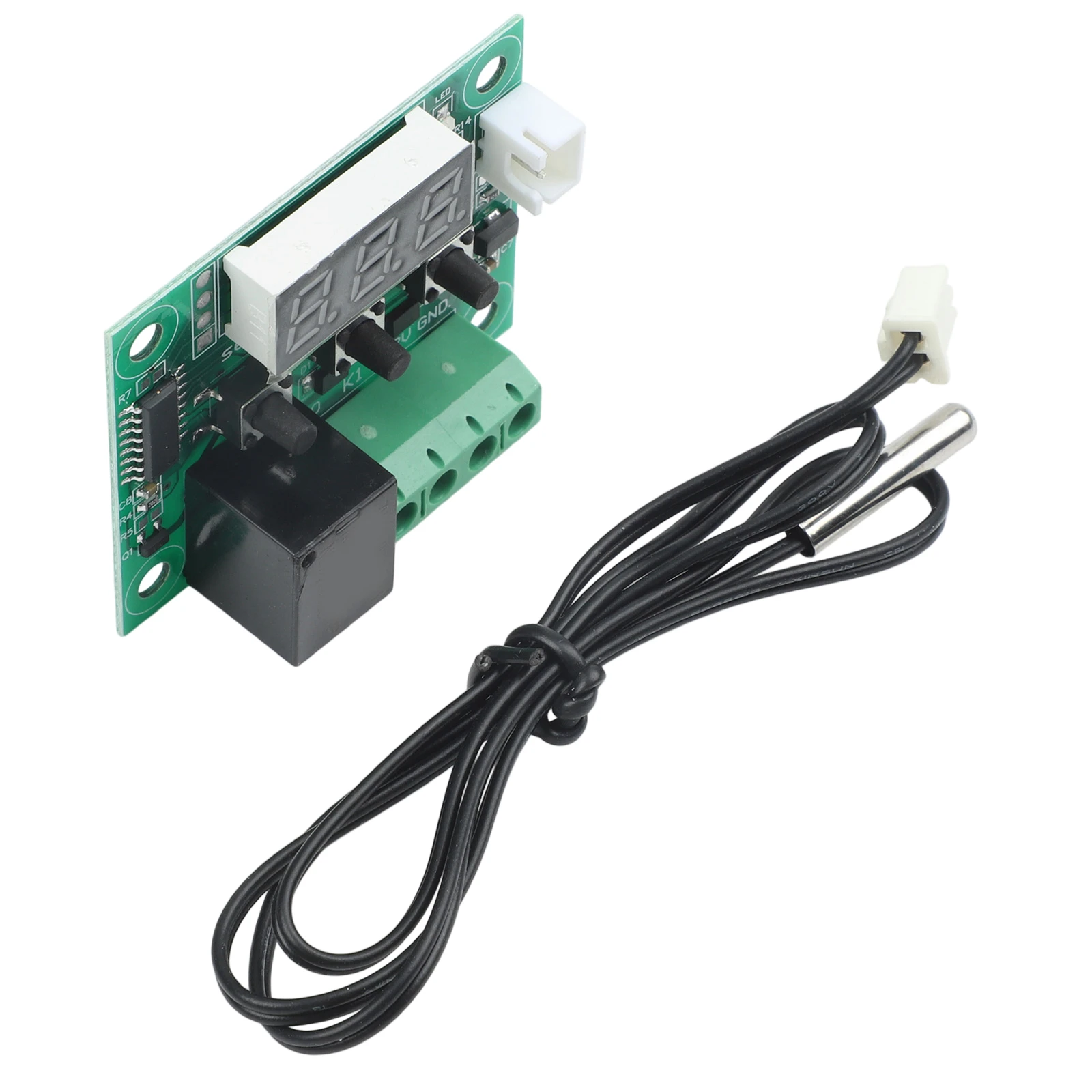 Digital Temperature Control Module for W1209 - 50 to 110 Degree Thermostat with ON/OFF Mode 12V 20A Relay Output