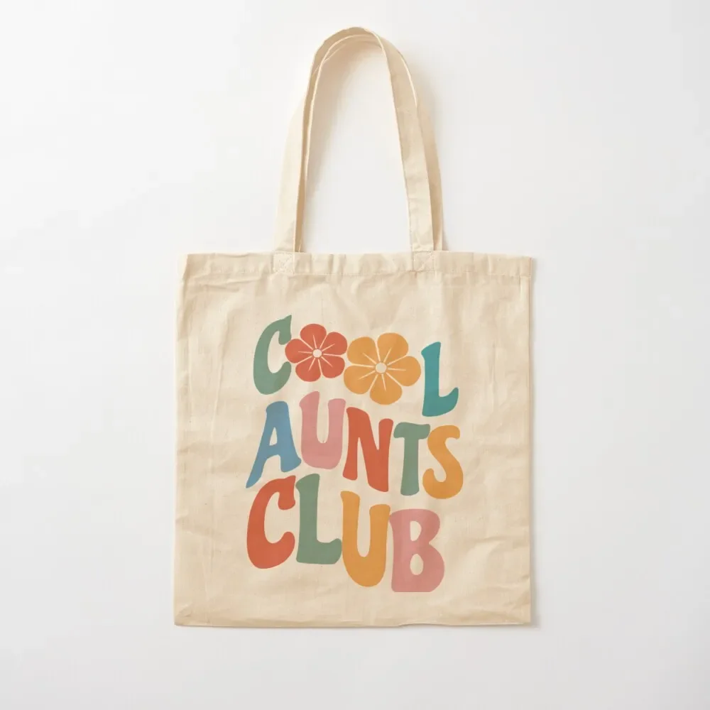 Cool Aunts Club Gift for Aunt New Aunt Gift Tote Bag reusable grocery bags Women's bag Tote Bag