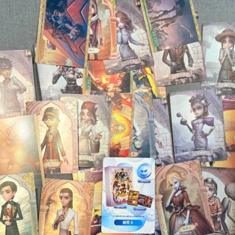 SHININGSOUL Identity V Collectible Cards Carving Time Series Fourth Edition Basic Version Game Merchandise For Collectors
