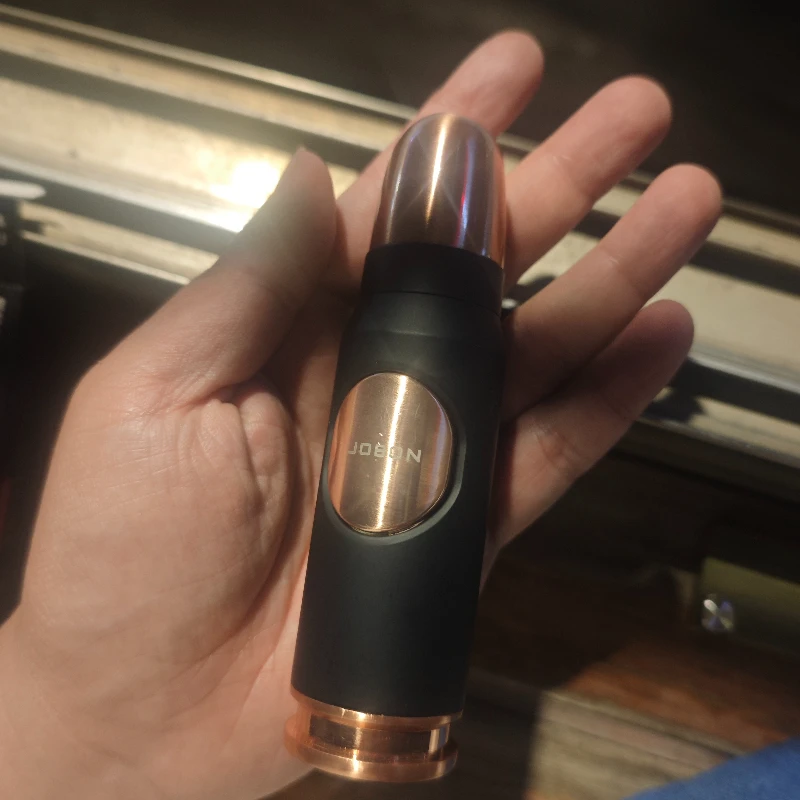 2026 New JOBON Metal Bullet-shaped Windproof Butane Lighter with Jet Flame, The First Choice for Men’s Gifts