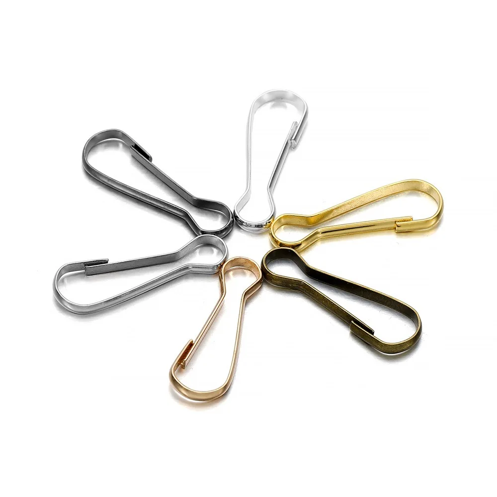 100pc Red Gallbladder Buckle Flat Waist Buckle Gourd Key Hanging DIY Bag Parts Wholesale Factory Direct Accessories Supply