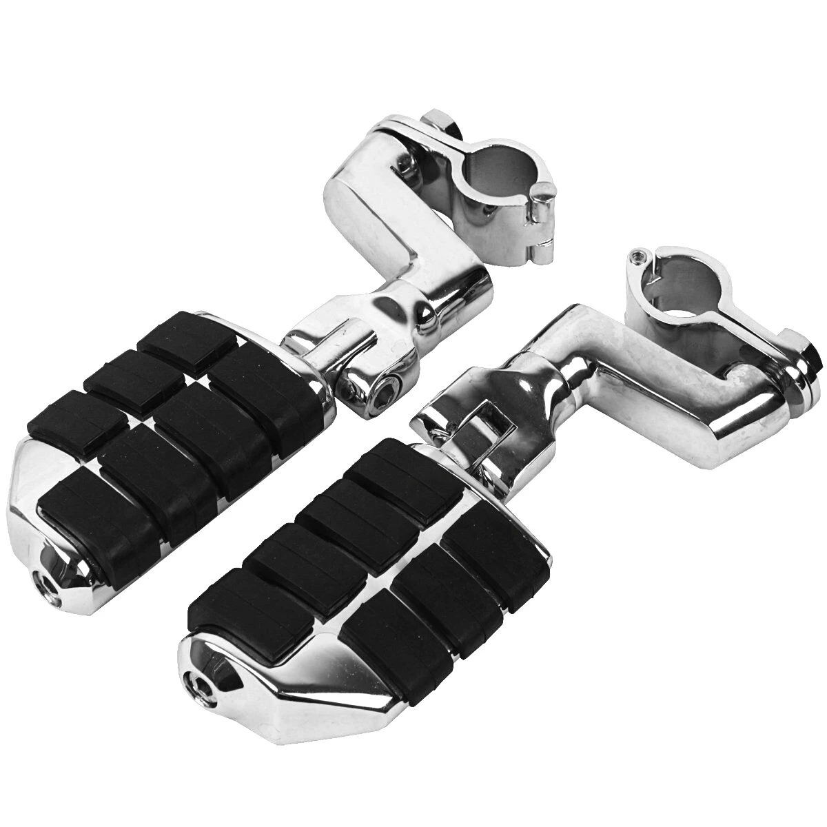 Motorcycle Front Foot Pegs Footrest For Honda Motorcycle 35mm Universal