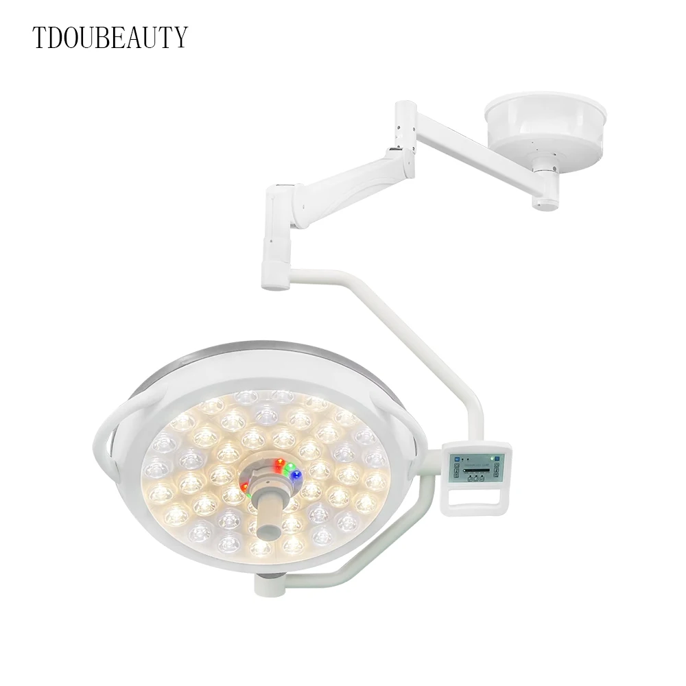 High Quality Double Head Medical Emergency Surgery Ot Shadowless Surgical Light With Remote Control, Used For Dental Outpatient