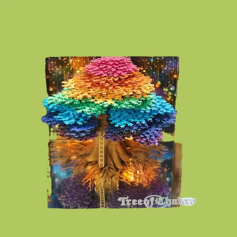 

Календарь Time Piece 2026 Настольный календарь со светодиодной подсветкой 3D-разрывной календарь Резьба по бумаге Художественный блокнот Блокнот Подарок на Рождество