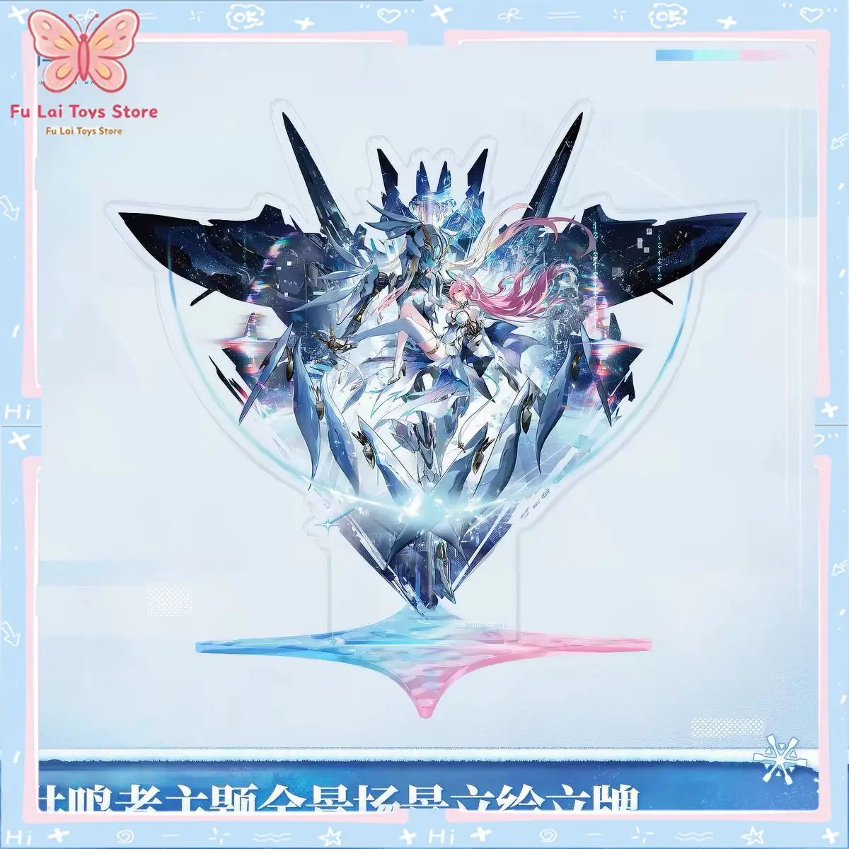 Genuine Wuthering Waves Aemeath Resonator Scene Acrylic Standee KURO GAMES Official Anime Game Collectible Figure Desk Ornament
