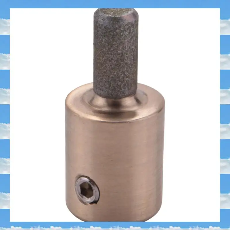 

A11I 2Set 1 Inch 3/4 Inch 1/4 Inch Stained Glass Diamond Grinder Bit Head Tools 3 Sizes Brass Core