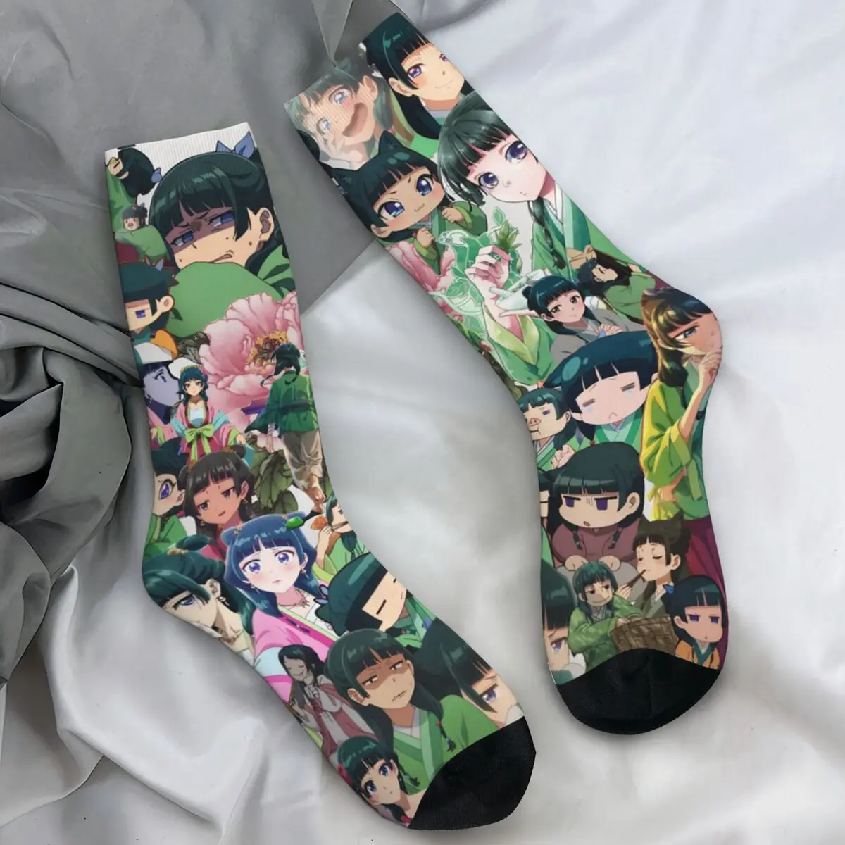 

Anime Maomao The Apothecary Diaries Stockings Adults Men Socks Socks Winter Skateboard Anti Bacterial Pattern Socks Gift