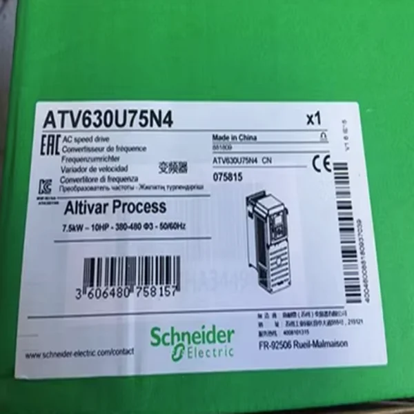 

Atv630u75n4 Совершенно новый оригинальный точечный ПЛК