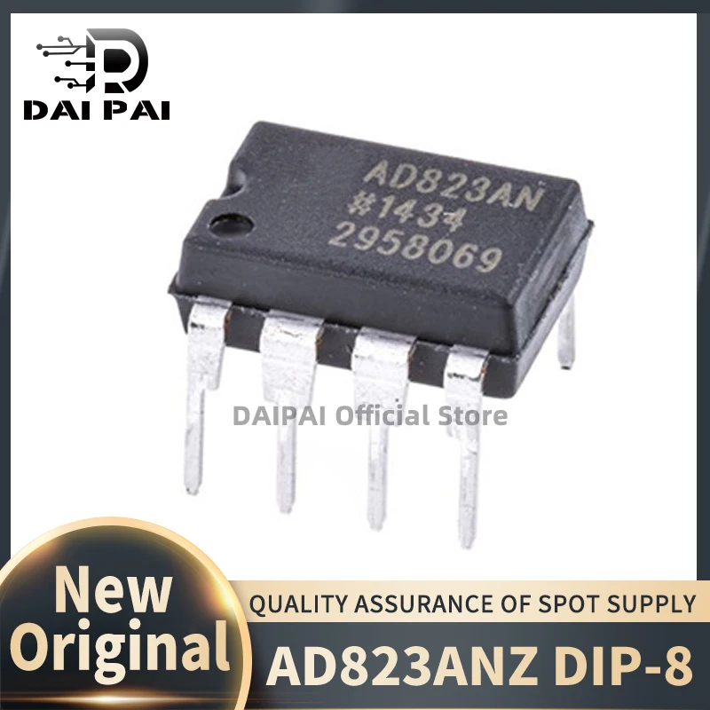 (5piece)100% New original  AD823ANZ AD823AN AD823 DIP-8 Precision Operational Amplifier