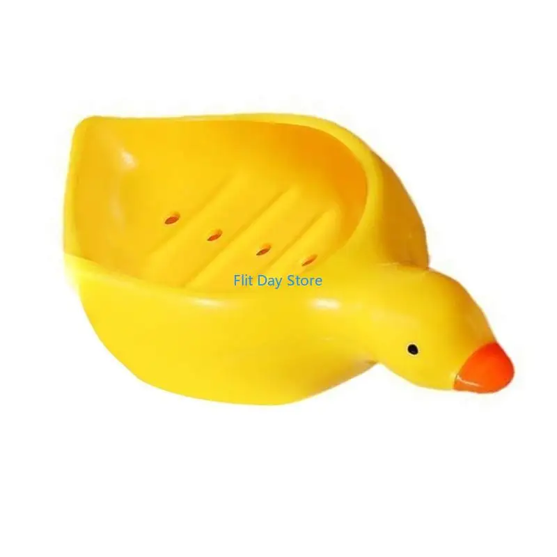 Actualizaciones F92C plato jabón pato estante jabón baño baño simple simplificado para uso cómodo y fácil