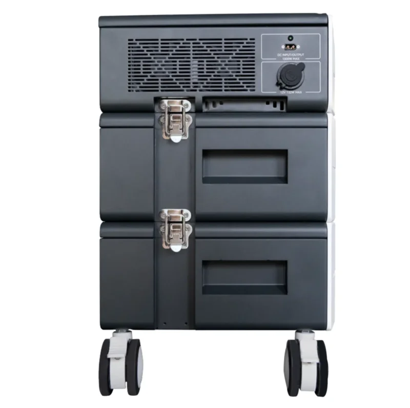 Generatore di emergenza per centrale solare portatile con batteria domestica da 5000 W 5120 Wh con Lifepo4 per controller del sistema solare domestico