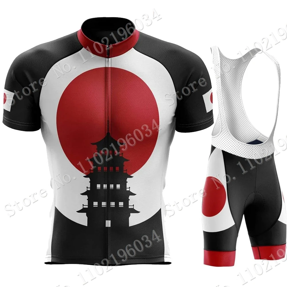 Suit 2023 Cycling Jersey Set Japanese Summer Bicycle Japan Clothing Road Bike Shirts Suit Bicycle Bib Shorts MTB Ropa Maillot