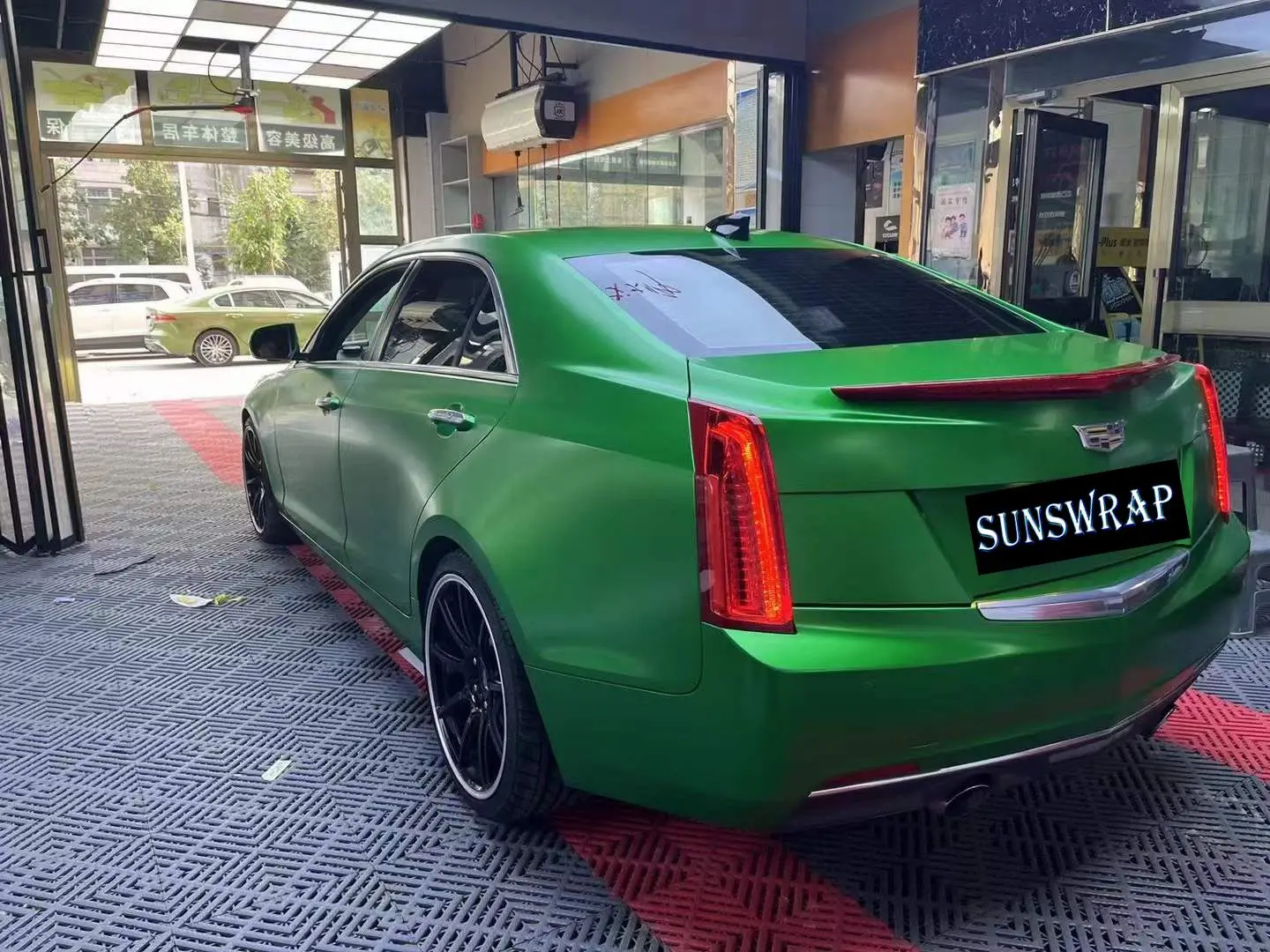 Green Sparkle Heavy Metal Matte Metallic Wrap Car Roll Decals Vinyl Stickers Film Air Release 5x59ft/Roll