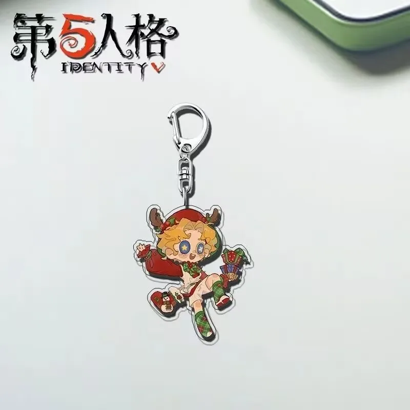 "الهوية V" و "أكروبات" سلسلة مفاتيح أكريليك محيطية قلادة حقيبة مدرسية للطلاب ماك مورتون كهدية للأصدقاء