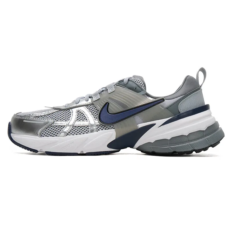 Nike men's shoes 2024 fall new sports shoes V2K Run cushion-resistant lightweight breathable running shoes HJ4497-002