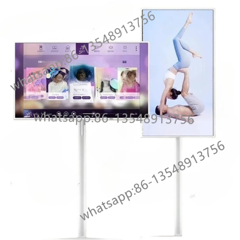 

ЖК-дисплей 32, мобильный плоский панельный телевизор, 4K, сенсорный экран, свободно касание, высокое разрешение