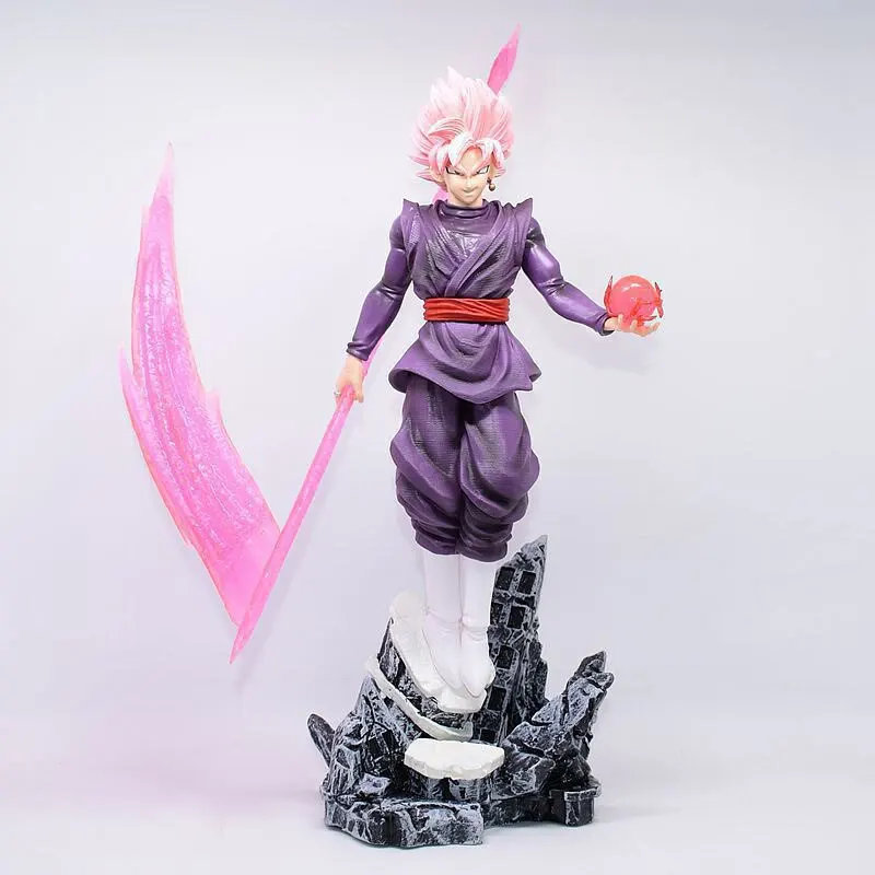 

Dragon Ball Peach Red Wukong Zamas Handmade, About 28cm Tall, Super Saiyan Anime Peripheral Model Ornament Toy Gift