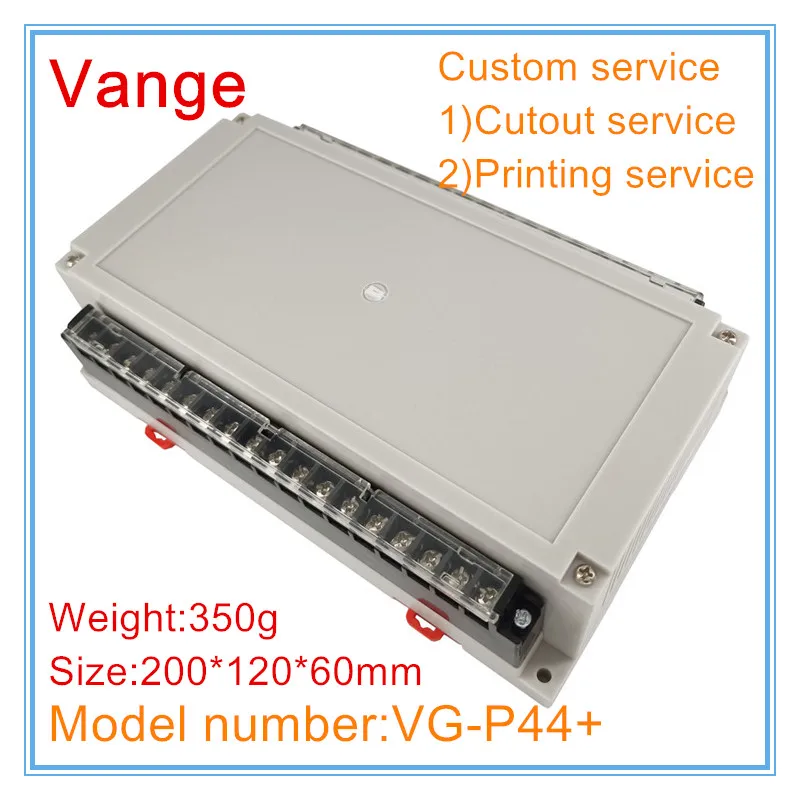 Распределительная коробка клеммной колодки Vange 200*120*60 мм Корпус из АБС-пластика