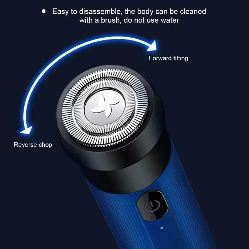 Hair Shaver Machine Men's Electric Shaver Male Portable Mini Man Beard Trimmer Travel Razor for Men C587 view 6