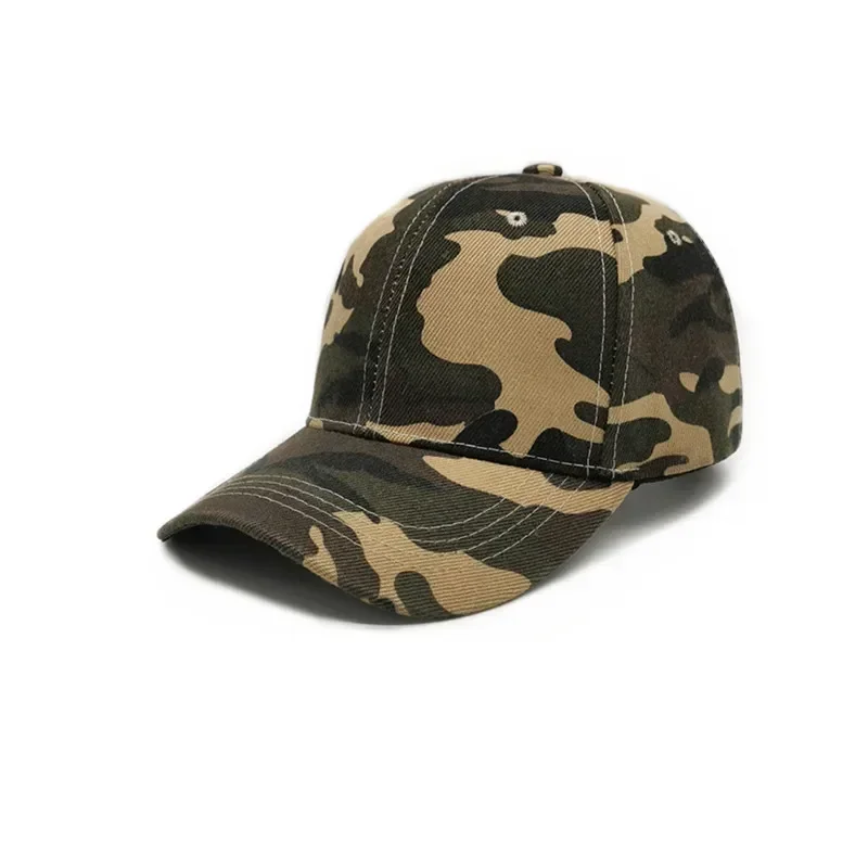 Casquette Peaked Cap Adjustable Camo Tactical Cap for Outdoor Sports Sunhat Baseball Cap Military Training Camo Hat Hunting Hats