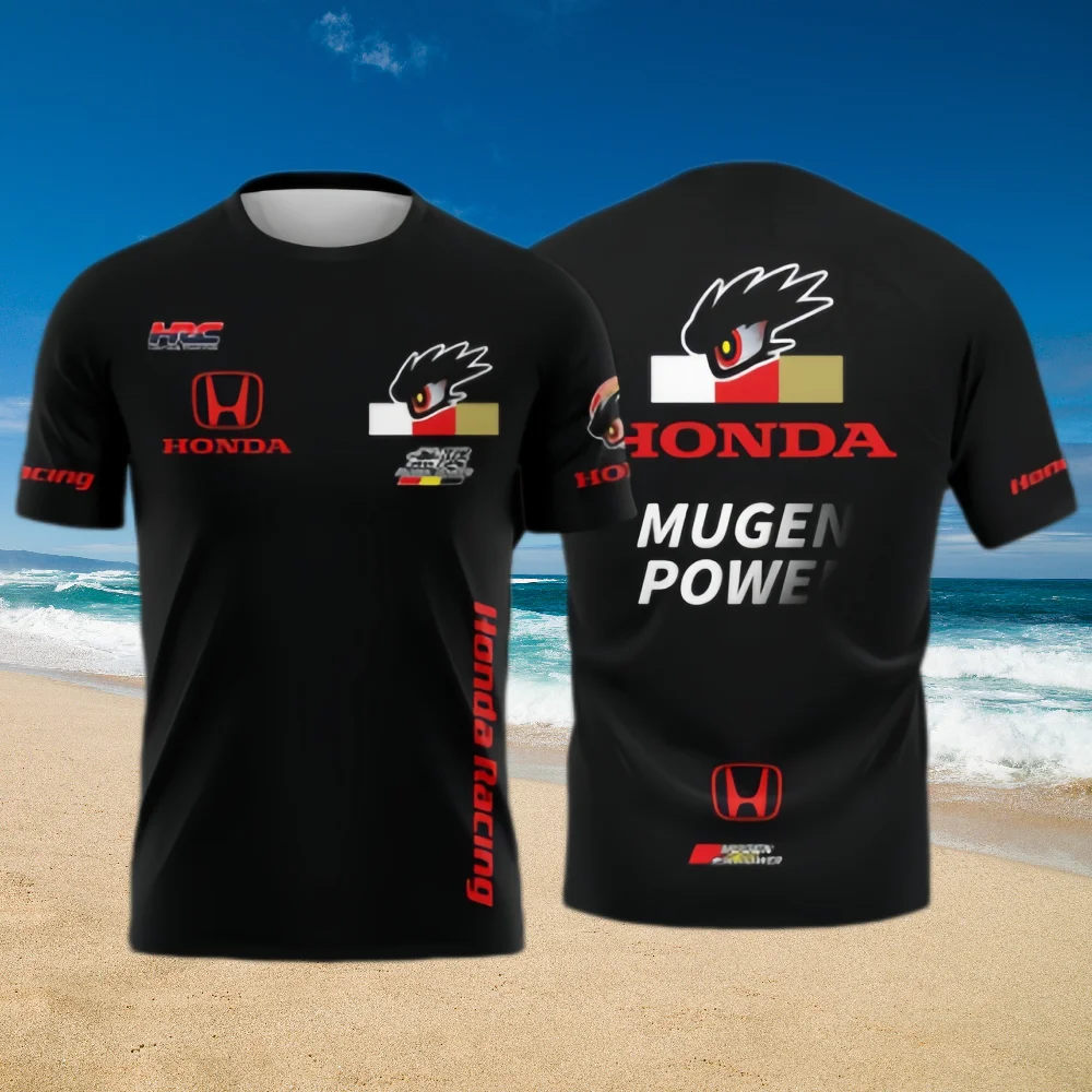 

Honda Summer Short Sleeved Sports Bid Farewell To Stuffiness And Stickiness, Clean And Not Picky, Suitable For all Body Types, b