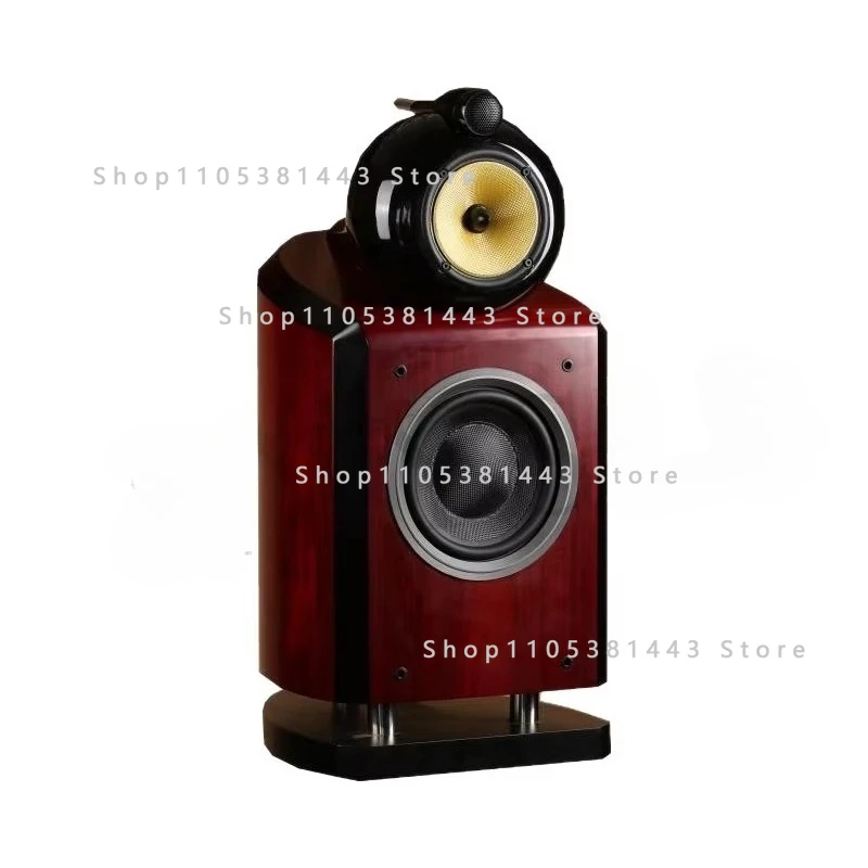 

High Power HiFi Wooden Home Professional Fever Bookshelf Speaker 3 Way Audio Sound Quality 8 Inch Passive Speaker