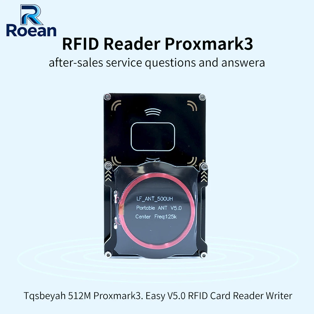 Proxmark3 512M RFID Reader Writer 125KHz 13.56MHz NFC IC ID Card Copier Decoder Access Control Key Clone Programmer