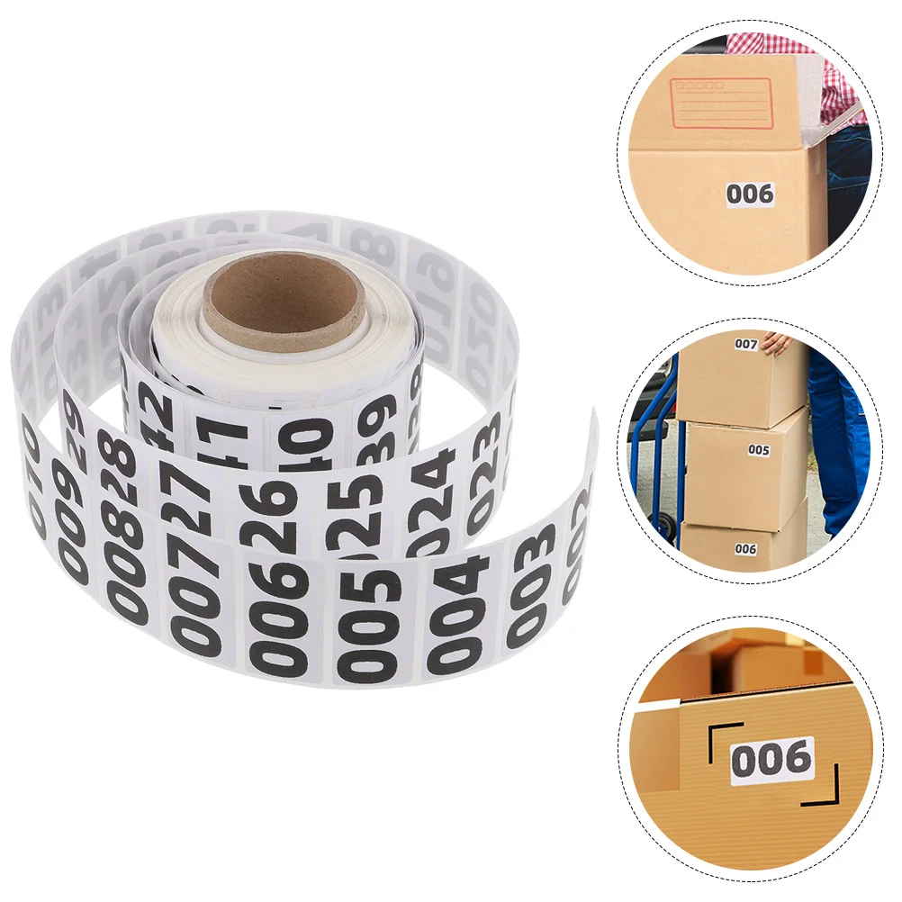 

Round Number Stickers Heat Adhesive Inventory Labels For Warehouse Storage Organization Labeling Easy Identification
