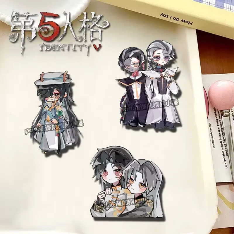 

Милая брошь «Identity V», периферийная аниме, креативная супер милая подвеска для школьной сумки, декоративный аксессуар, подарок
